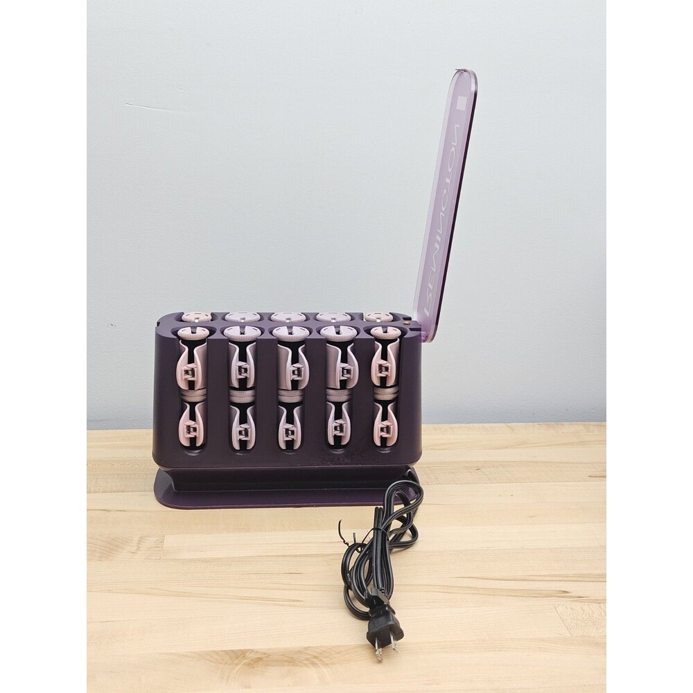 Remington Pro Purple Thermaluxe Hair Setter Hot Rollers Curlers - Picture 6 of 9